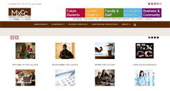 Desktop Screenshot of mxcc.edu